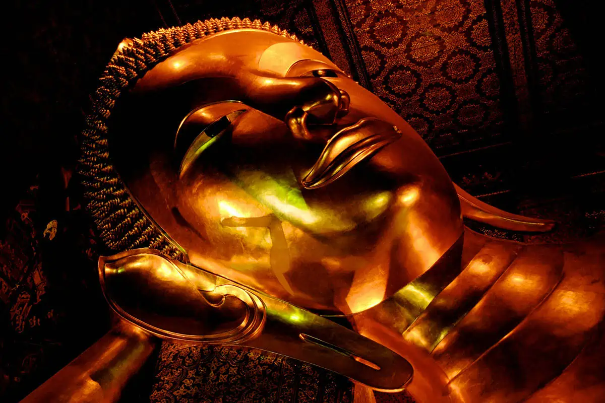 2 Days In Bangkok Itinerary: The ULTIMATE Guide 2025 6 the face of the golden reclining buddha in wat po bangkok