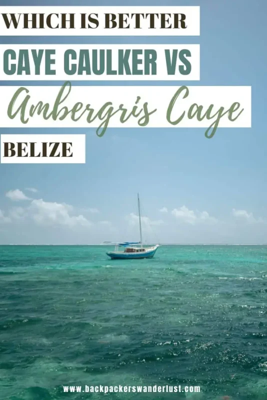 Ambergris Caye VS Caye Caulker: Which Island Is Best For Your Belize Paradise 23 Come and discover the ideal spot to find your paradise when we decide on Ambergris Caye VS Caye Caulker. These two gorgeous islands are not far apart but do vary quite a bit so read on to find out exactly how...