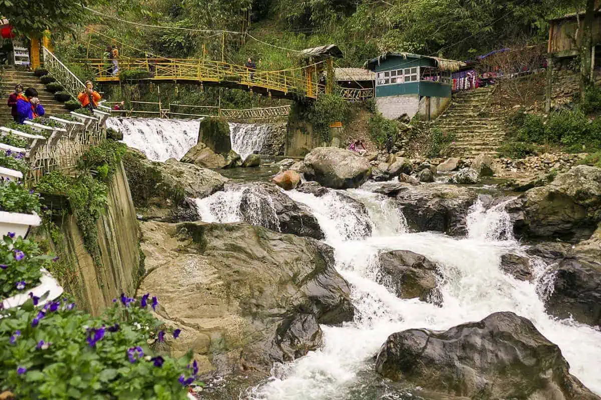 3 Days In Sapa Itinerary: The ULTIMATE Guide (2025) 14 fast water flowing under the bridge at cat cat village sapa itinerary