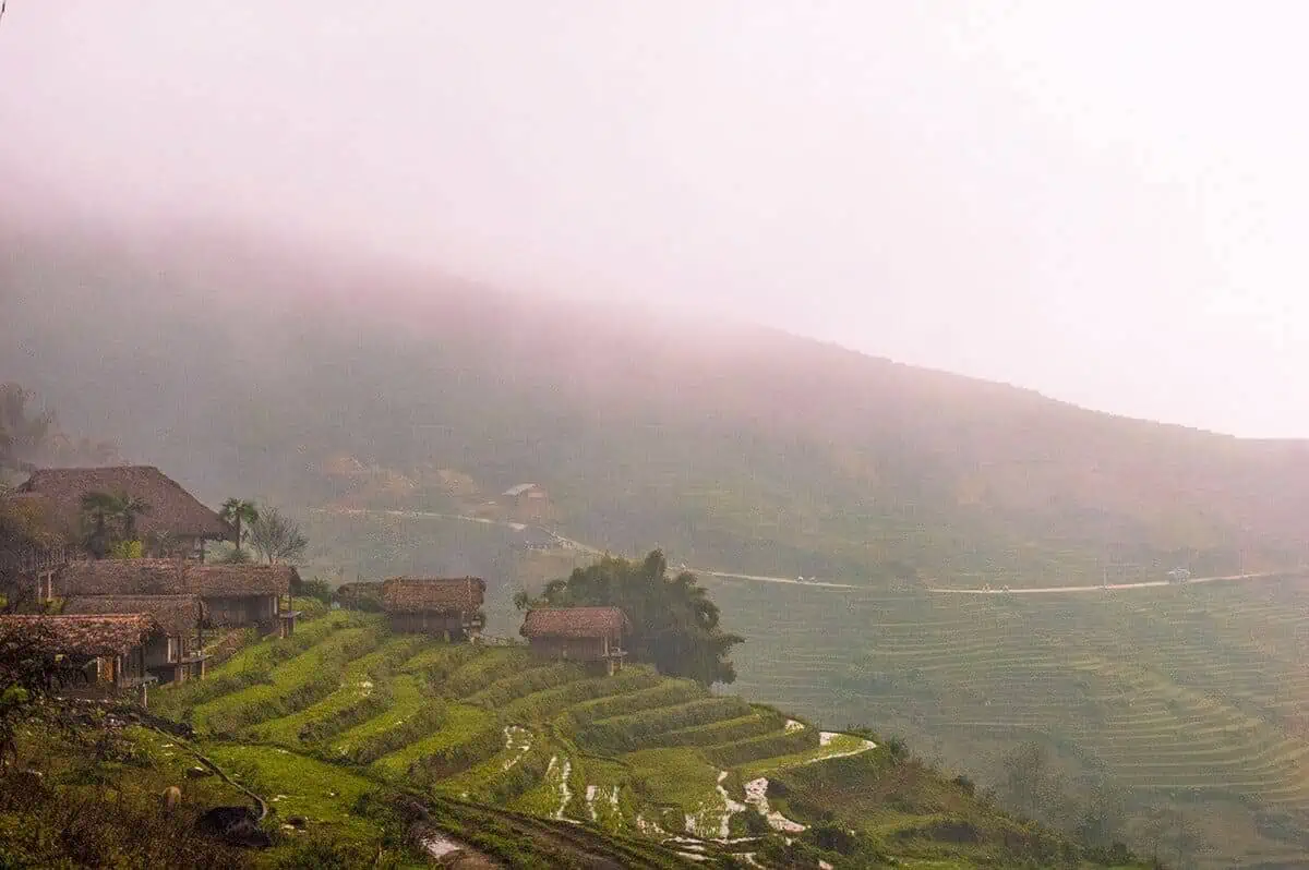 3 Days In Sapa Itinerary: The ULTIMATE Guide (2025) 15 one of the lodges on the road to ta van