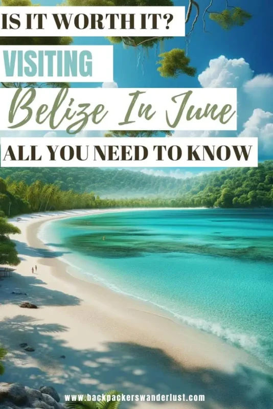 Come find out all you need to know about traveling Belize in June. This includes what to expect regarding the weather, crowds, costs, wildlife, best places to go, and more!