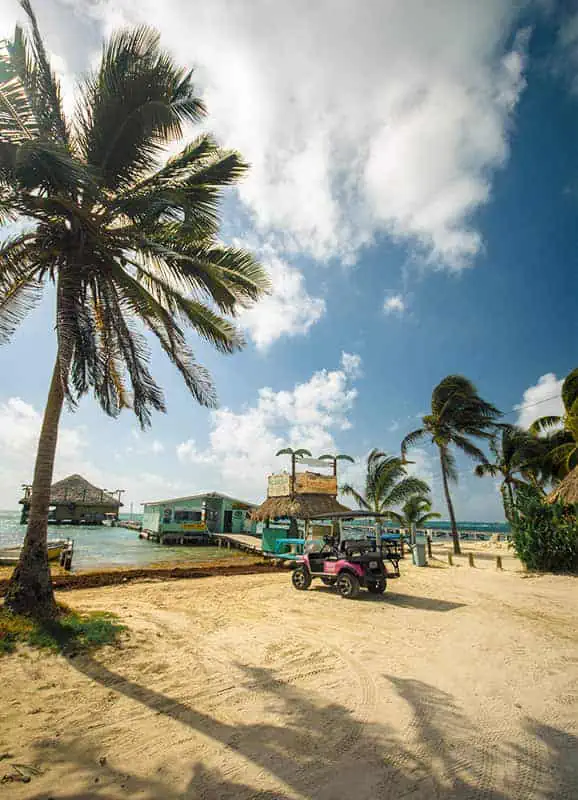 Belize Trip Cost: CRAZY $90.00 Per Day Budget (2025) 6 taking a golf cart is a great way to get around ambergris caye or caye caulker however it isn't too budget friendly if you are traveling solo