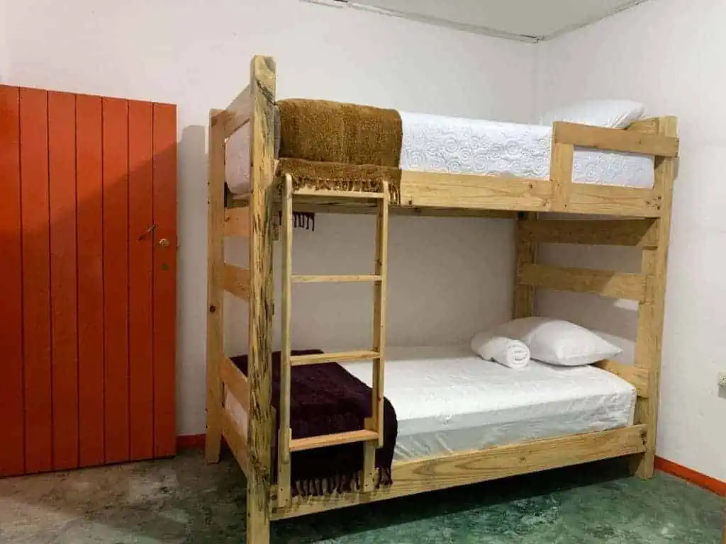 The 8 BEST Hostels In Lake Atitlan: My Favorites (2025) 15 sturdy bunk beds at chirris hostel in lake atitlan