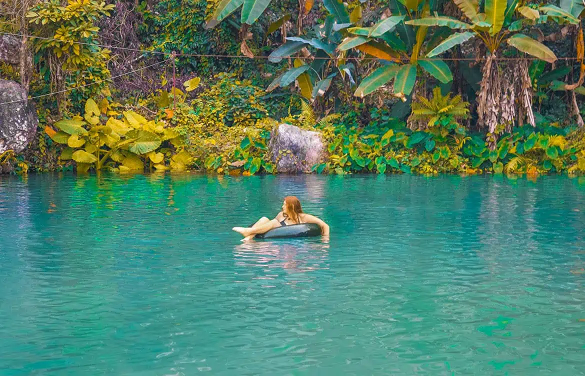 Blue Lagoon 3 In Vang Vieng: BEST Tips For Visiting 2025 11 enjoying blue lagoon 3 in vang vieng