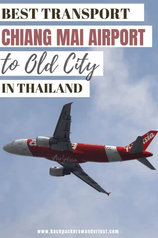Find out everything you need to know about traveling from Chiang Mai Airport into the City Centre (Old Town). From the tuk-tuks, buses, taxis, private transfers and more these are my top tips so you don't miss your flight, this ultimate guide absolutely has you covered!
