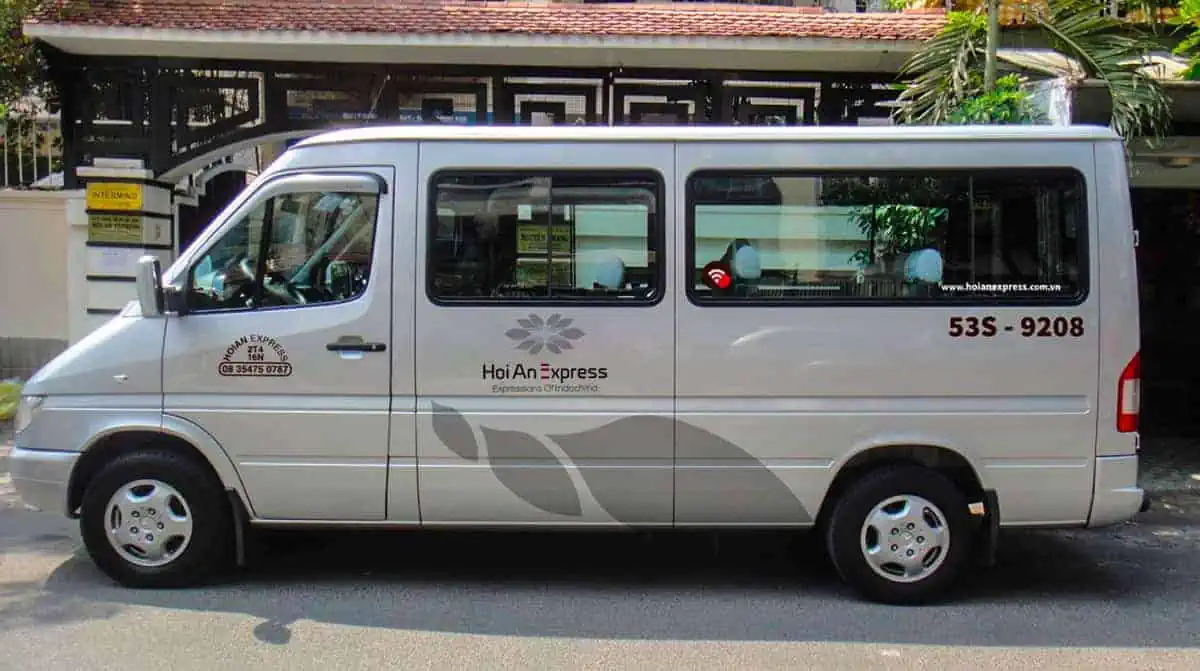 How To Travel From Da Nang To Hoi An 7 taking the hoi an express van from da nang