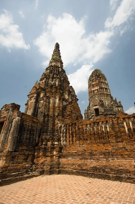Ayutthaya Day Trip From Bangkok: BEST Guide (2025) 7 Wat Chai Watthanaram pagodas and prang