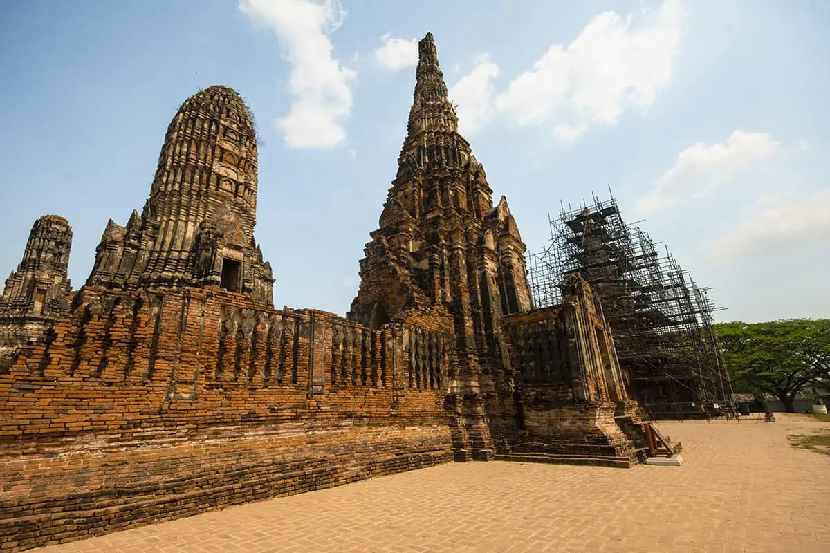 Ayutthaya Day Trip From Bangkok: BEST Guide (2025) 17 wat chai watthanaram restoration of temples