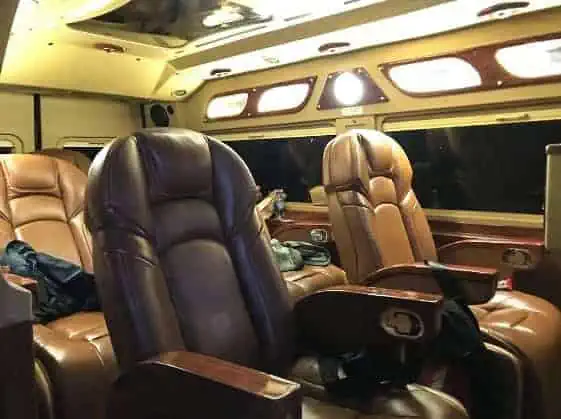 Hanoi To Sapa: Travel By Train, Bus, Or Taxi (2025) 5 inside a luxury minivan from hanoi to sapa