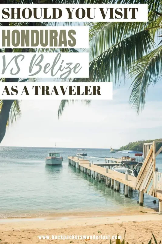 Honduras vs Belize: Which Is Best For Travelers? 23 Come find out which is better for you to visit as a traveler, Honduras vs Belize. We will consider all the main differences including safety, weather, prices, things to do, places to visit, and more! Ultimately deciding whether you should visit Honduras or Belize.