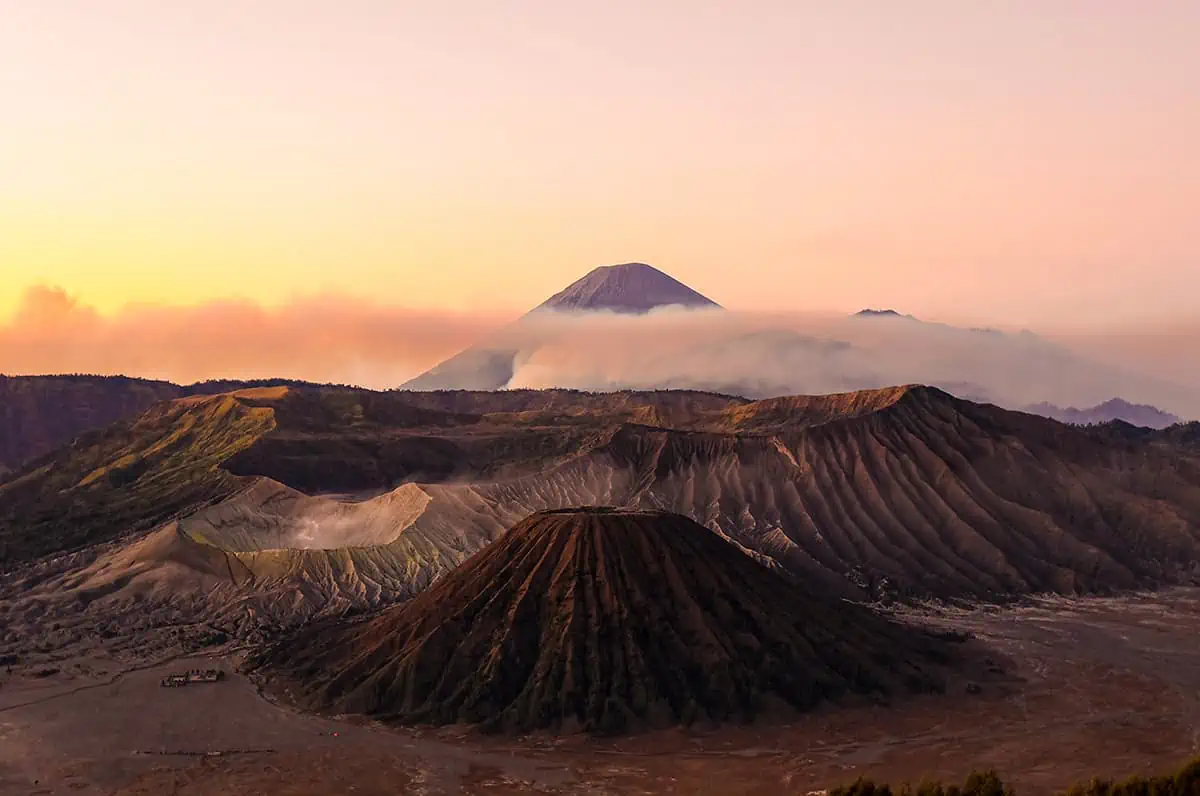 22+ Cheapest Countries To Backpack In The World! (2025) 7 Sunrise at bromo mountain in indonesia.
