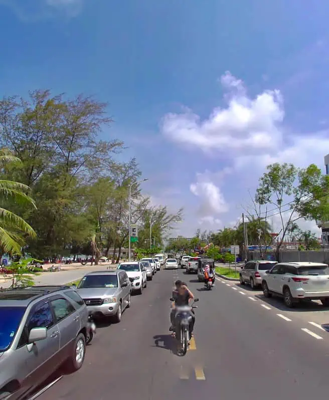 Is Sihanoukville Worth Visiting In 2025? 23 driving down the road from sihanoukville to otres in 2024