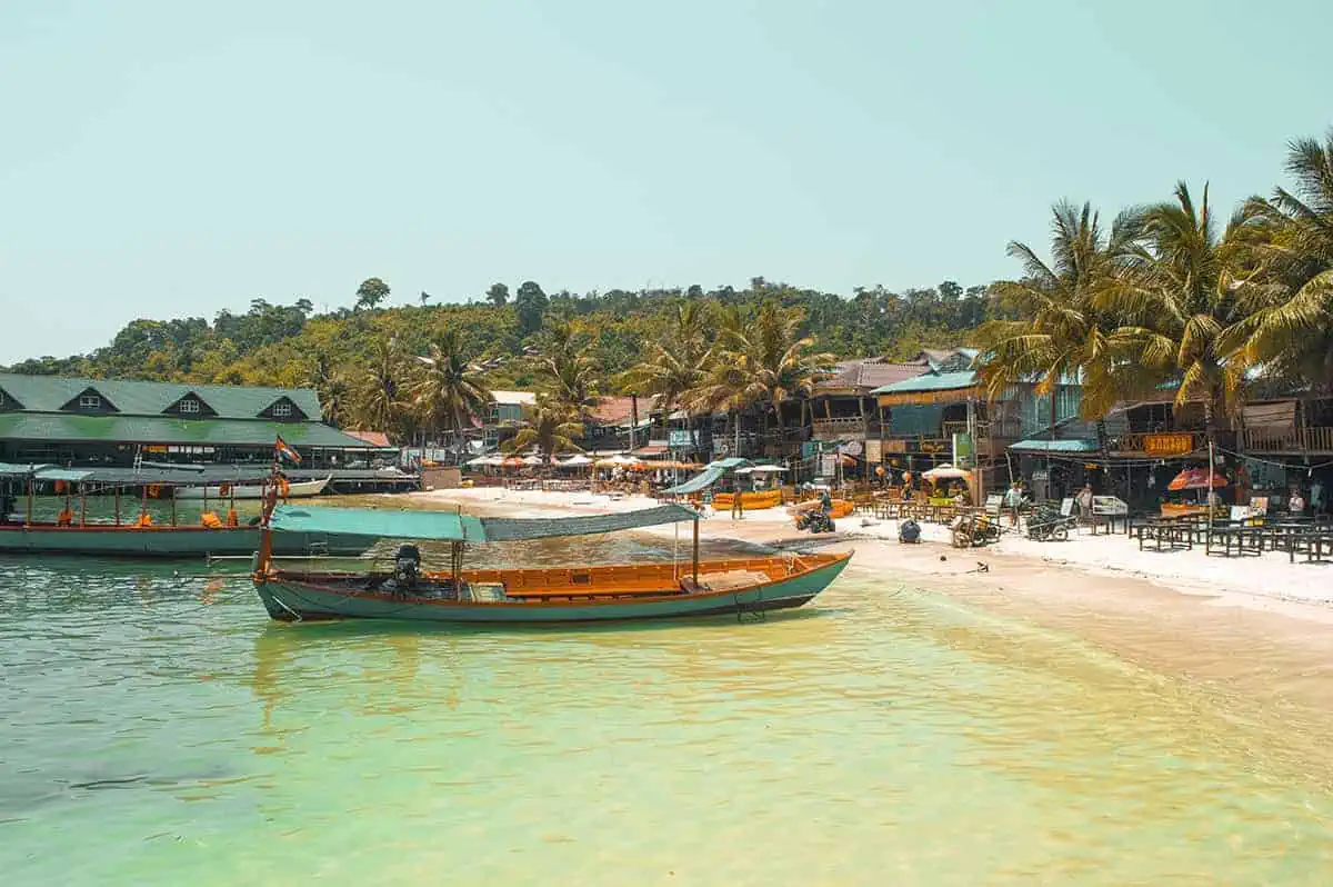 Koh Rong Or Koh Rong Samloem: Which Is BEST (2025) 21 the main village of koh toch in koh rong, what an incredible place