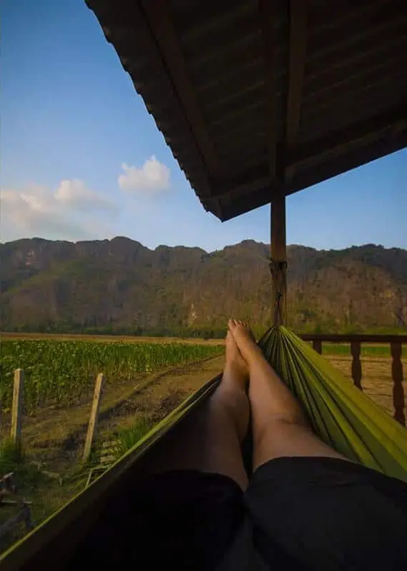 Kong Lor Cave, Laos: ULTIMATE Guide (2025) 25 incredible views from my hammock at tham kong lo