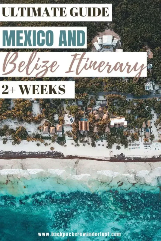 Come find out all you need to know about planning the ultimate Mexico and Belize itinerary. Whether you are planning to travel for 2 weeks or more than a month, I will let you know the top destinations to visit, how to get around, and more!