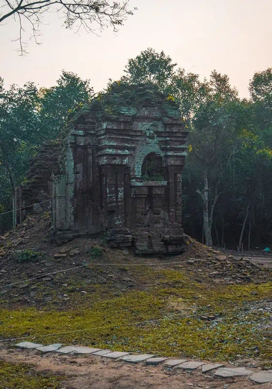 My Son Sanctuary Hoi An: BEST Tips & Tours (2025) 25 one of the temples at my son sanctuary roped off while being renovated