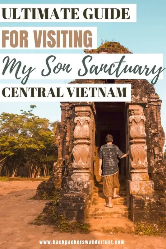 My Son Sanctuary Hoi An: BEST Tips & Tours (2025) 32 Come discover the incredible history, a short drive away from Hoi An, at My Son Sanctuary Vietnam. I will let you know all there is about visiting such as booking a My Son tour, how to get there by yourself, entry fees, opening hours, and most importantly, is it really worth the early wake-up for the sunrise tour!?