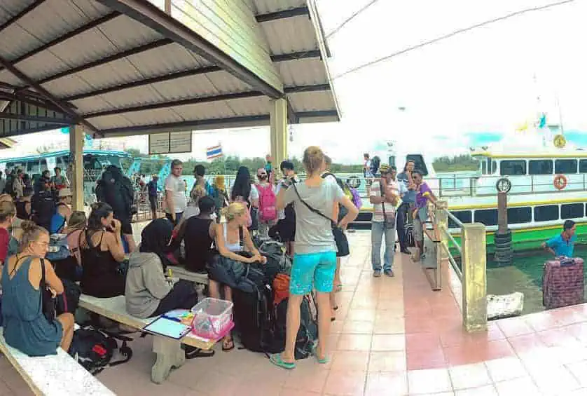 Phuket To Koh Lanta: BEST And FASTEST Ways 2025 5 waiting for the ferry boat in koh lanta