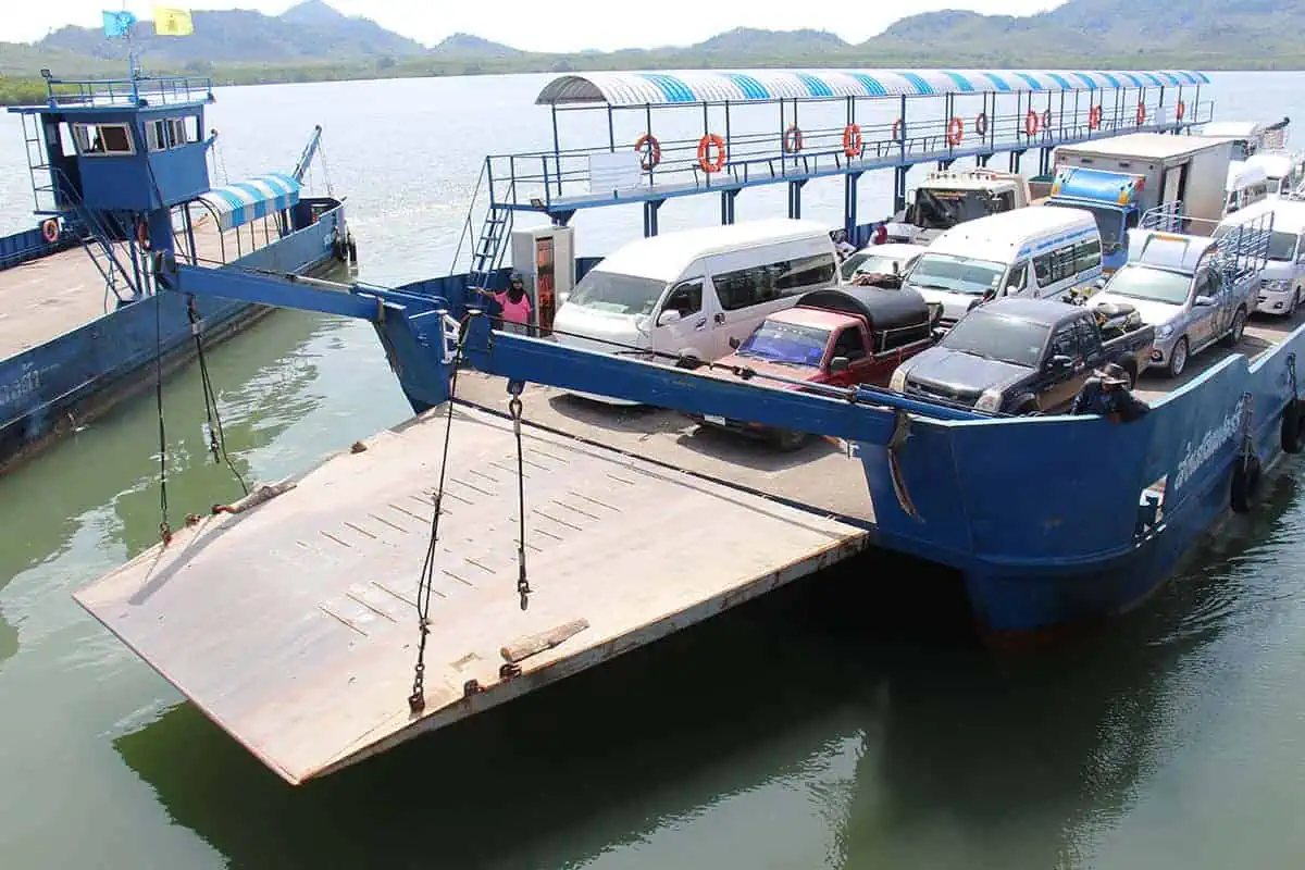 Phuket To Koh Lanta: BEST And FASTEST Ways 2025 7 the van ferry from hua hin pier arriving in koh lanta