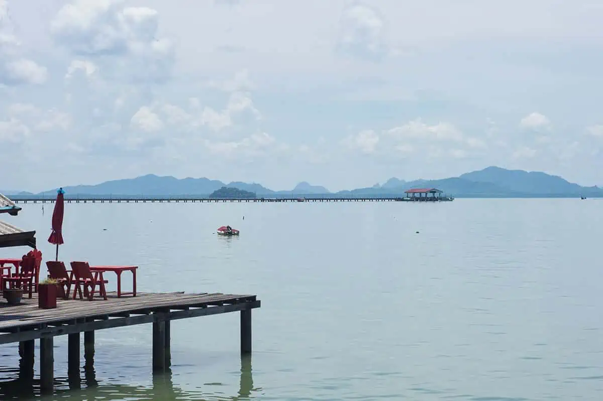 Phuket To Koh Lanta: BEST And FASTEST Ways 2025 2 looking out to the pier phuket to koh lanta