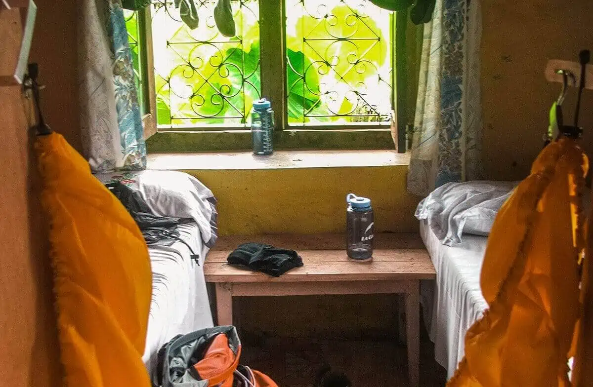 Day 1: Pokhara To Besisahar & Bahundanda: Starting The Annapurna Circuit 7 inside mountain view hotel in bahundanda