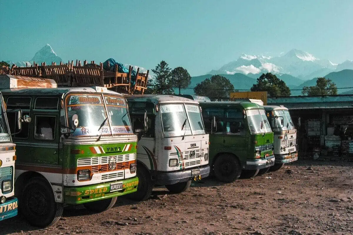 Day 1: Pokhara To Besisahar & Bahundanda: Starting The Annapurna Circuit 3 bus stop in pokhara where you will find the buses to besisahar