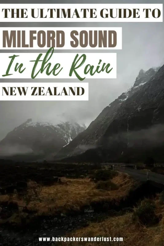 Milford Sound In The Rain: The BEST Time To Visit 2025 28 Interested in exploring Milford Sound but worried about rainy weather. Well, let me tell you why Milford Sound in the rain is the absolute best time to visit and how you won't have any regrets!