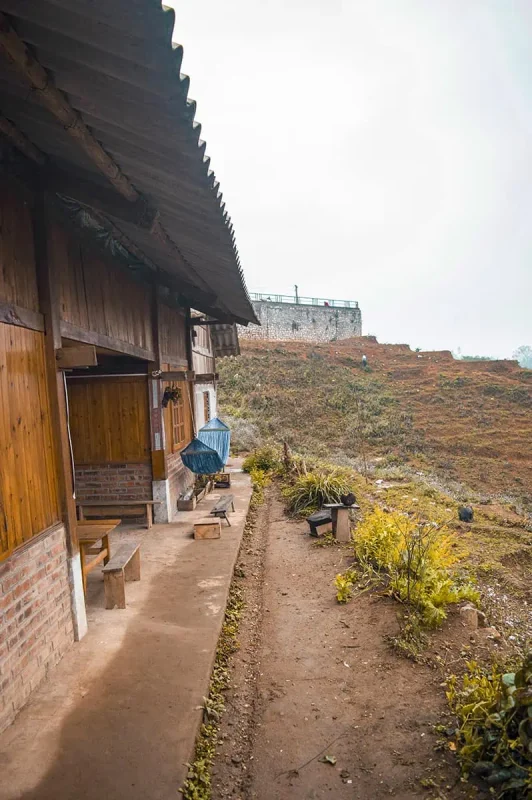 Sapa In February: All You Need To Know (2025) 15 the outdoor area of our homestay in sapa while would be great on a warm day