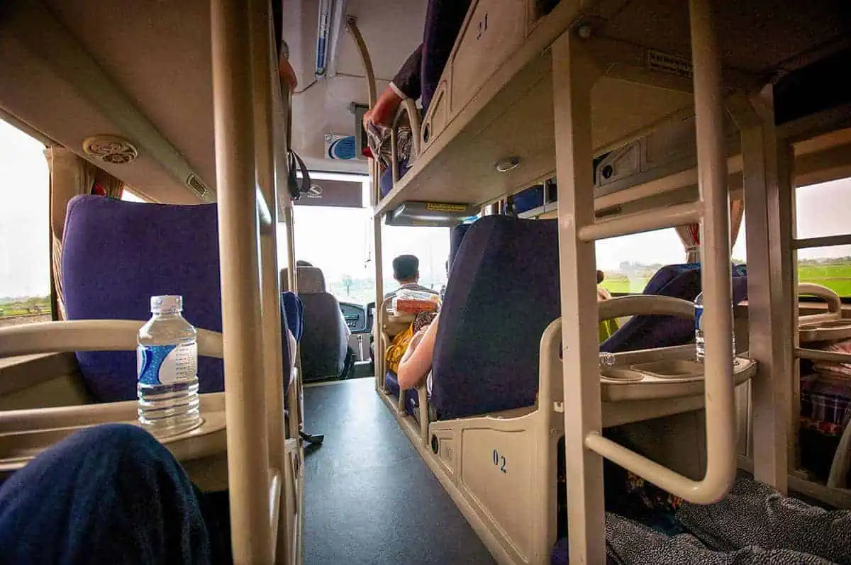 Taking A Vietnam Sleeper Bus: BEST Tips For Travelers 2025 8 taking a sleeper bus in vietnam. driving through the countryside