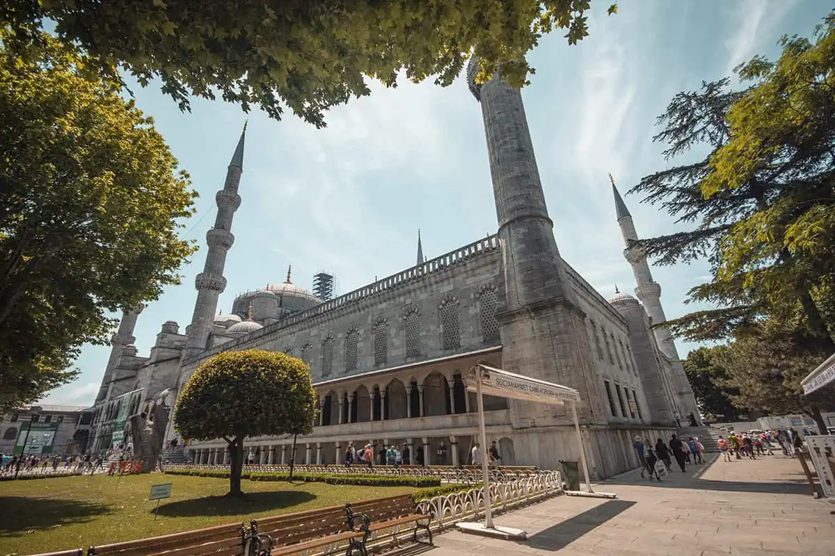 22+ Cheapest Countries To Backpack In The World! (2025) 37 The blue mosque in istanbul, turkey.